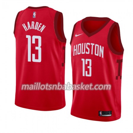 Maillot Homme Houston Rockets James Harden 13 2018-19 Nike Rouge Swingman